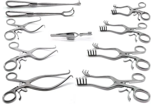 Juego de Retractores Veterinarios Gelpi Weitlaner de Calidad de Exportación, 10 Piezas, Instrumentos Quirúrgicos de Acero Inoxidable, CE - Product Image 3