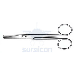Tijeras Mayo de 17 cm / 6-3/4 Pulgadas, Tijeras Quirúrgicas Curvas/No Afiladas de Acero Inoxidable, Instrumento Médico de Operación - Product Image 3