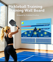 Autocollant mural d'entraînement de pickleball, autocollant de cible d'entraînement de pickleball auto-adhésif pour enfants et adolescents, taille personnalisée 90x120cm