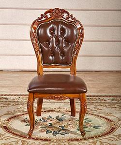 Handicrafts Wooden <b>Hand</b> Carved Royal Look <b>Chair</b> (Brown) - Product Image 3