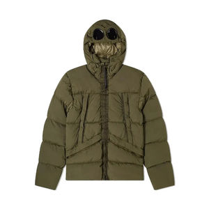 Veste d'hiver unisexe personnalisée en duvet tricoté avec fermeture éclair, col montant, pour hommes - Product Image 5