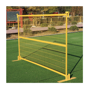 Clôture temporaire pour chantier de construction au Canada / Panneau de clôture temporaire canadien en acier galvanisé - Product Image 5