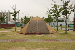 CAMPTOWN ADVENTURE 6 Tienda de campaña domo para 4-5 personas, tienda mediana, tienda familiar, tienda familiar impermeable de 3000 mm con vestíbulo - Product Image 3