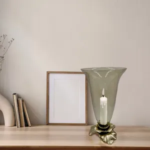 Jarrón de Flores de Hierro Moderno y Lujoso para Mesa, Decoración Ecológica para Sala de Estar, Zahid Exports - Product Image 1