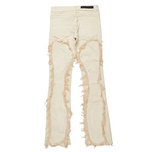 Prix de gros - Jeans en denim pour hommes tendance - Design personnalisé - Qualité supérieure - Jeans décontractés de style droit - Product Image 5