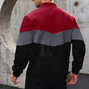 Veste de sport d'hiver de haute qualité 100% coton pour hommes, logo sur le devant, respirante - Product Image 3