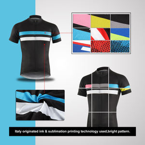 Custom Lightweight Men's Cycling Jersey Full-Zip Rear Pockets Long Short Sleeve MTB <b>Road</b> Bike Shirt Sweat-Wicking Quick Dry - Product Image 3