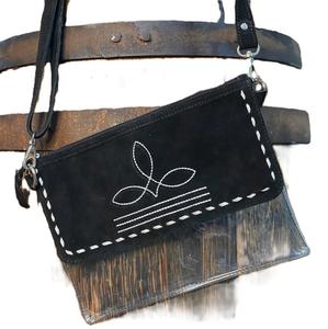 Bolso Versátil Hecho a Mano para Unisex, Elegante Bolso de Cuero Marrón Transparente con Cremallera, Ecológico y Duradero para Uso Durante Todo el Año - Product Image 2