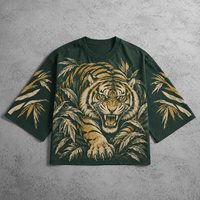 T-shirts Oversize Y2K Délavés à l'Acide, Impression DTF/DTG, Commandes en Gros Marque Privée, Options de Tailles, Style Urbain, 100% Coton, Expression Créative