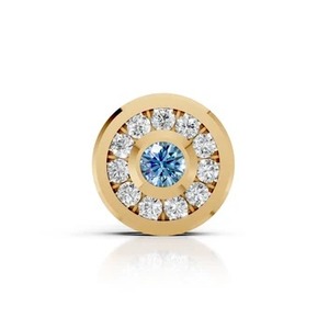 <b>Blue</b> Moissanite Statement Drop <b>Earrings</b> in Sterling <b>Silver</b> Rhodium Plated Bold Luxury Men's Fine Jewelry - Product Image 2
