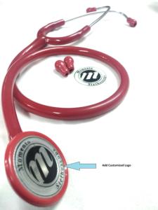 Estetoscopio Manual de Doble Cabeza de Aleación Pulida de Pal Surgical and Medical - Product Image 4