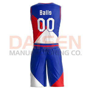 Ensemble d'uniformes de basketball personnalisés légers en tissu polyester respirant à séchage rapide, maillot et short imprimés par transfert thermique - Product Image 3