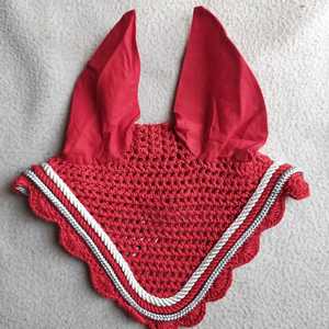 Máscara antimoscas de verano de alta calidad para carreras de caballos, malla/poliéster, color personalizado, ALEXANDRIA INDUSTRIES - Product Image 1