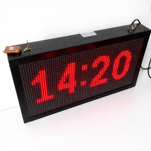 Reloj de Matriz LED Industrial y Pantalla de Información, Conectividad Multifuncional, Modbus TCP |   Reloj de Matriz LED AT-LED – Disponible para OEM - Product Image 1