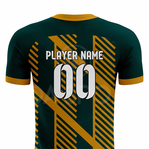 ชุดยูนิฟอร์มฟุตบอลแบบกำหนดเองประสิทธิภาพสูง เสื้อและกางเกงขาสั้น น้ำหนักเบา ระบายอากาศได้ดี ซึมซับเหงื่อ แห้งเร็ว โรงงานรับผลิตแบบ OEM ODM - Product Image 5