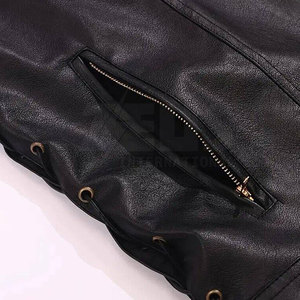 Chaleco de Cuero de Vaca Hecho a Medida, Diseño Personalizado, Corte Ajustado para Hombre, Hecho en Pakistán - Product Image 6