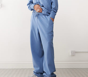 กางเกงขายาวทรงหลวมผ้าฟลีซคอตตอน 100% 400GSM สำหรับผู้ชายไซส์ใหญ่ ดีไซน์ใหม่ล่าสุด มีกระเป๋าข้าง สไตล์แบ็กกี้ รับออกแบบตามสั่ง OEM - Product Image 2