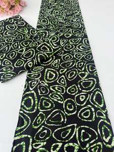 Tissu imprimé africain 100% coton, fabrication directe d'usine OEM, provenant du Maroc, pour la confection de vêtements - Product Image 2