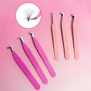 Pince à épiler chirurgicale MORJE en acier inoxydable rose avec pointe lisse, outils de précision pour une utilisation détaillée - Product Image 4