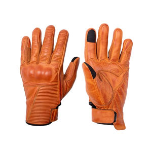 Guantes de Motocicleta Deportivos de Cuero para Protección de Manos, Transpirables, para Exteriores, de Pakistán - Product Image 1