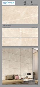 Carrelage en porcelaine gris urbain effet béton, gris clair mat, aspect naturel, 600×600mm 600×1200mm - Product Image 2