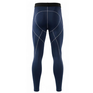 Men's Four Way Stretch Supportive Workout <b>Compression</b> <b>Leggings</b> Breathable Training Tights For Fitness Running Workout Wear - Product Image 2