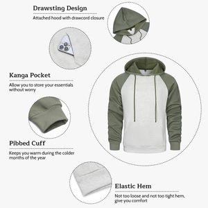 Sudaderas con Capucha para Hombre con Diseño de Logotipo Personalizado, para Uso Casual, Material de Alta Calidad, Sudadera con Capucha para Invierno, OEM - Product Image 4