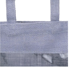 Sacs fourre-tout en jute à motif floral, écologiques, recyclés, avec logo personnalisé, fabriqués à la main, nouvelle conception, fermeture à glissière, pour la plage, les cadeaux, l'usage quotidien - Product Image 4