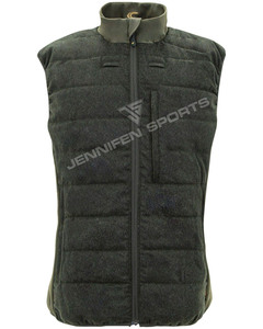 Outdoor Hunting Wool Padded Vest Windproof Fabric For All Seasons Multi Pocket Hunting Vest For Hunters - Product Image 1