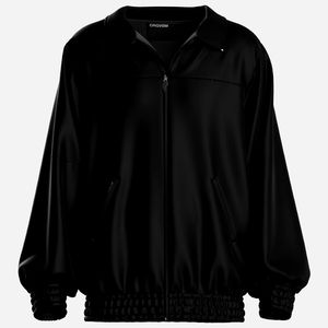 Ensemble de survêtement décontracté en coton délavé pour homme 2026 – Veste zippée patchwork et pantalon de jogging – Tenue de sport personnalisée - Product Image 1