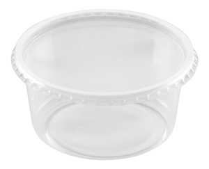 Clear Deli <b>Container</b> Cups With Lid 12 oz Polypropylene 500pc Microwave Safe <b>Takeaway</b> cups for Soup Salad Fruit - Product Image 4