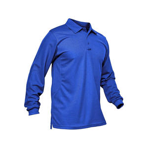 Polos Personalizados con Logotipo para Hombre, Polo de Manga Larga con Cuello Alto - Product Image 2