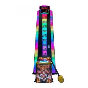 Máquina recreativa de redención Heavy Duty Metal King Hammer, 320 kg, 250 W de potencia, juego de golpeo con martillo para un jugador, para centros de juego - Product Image 4