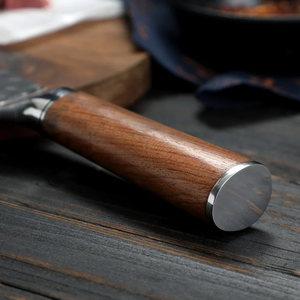 Custom Handmade Industrial Chef Cleaver <b>Knife</b> Carbon Steel Blade Wood Handle Eco-Friendly Ambidextrous Extra <b>Sharp</b> - Product Image 2