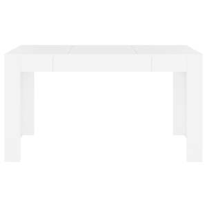 Tavolo da Pranzo Medio Semplice in Legno Ingegnerizzato Bianco - Product Image 3