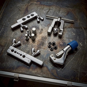Professional Cutting Kit Auto Repair Flaring <b>Set</b> With Double Flaring Adapters Included For 3/16 To 1/2 Inch Tubing - Product Image 6