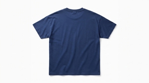 เสื้อยืดคอกลมแขนสั้นสีฟ้าอ่อนสำหรับผู้ชาย ทรงปกติ ผ้าเจอร์ซีย์ถัก 100% ผ้าฝ้าย สีพื้น ระบายอากาศได้ดี ไม่เป็นขุย สวมใส่สบาย - Product Image 2