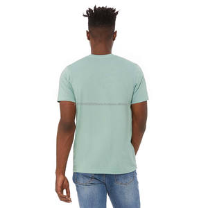 Camiseta Personalizada Unisex al por Mayor, 100% Algodón, Estilo Hip Hop, Logotipo Suave con Impresión Digital, Camiseta Lisa para Hombre y Mujer - Product Image 5