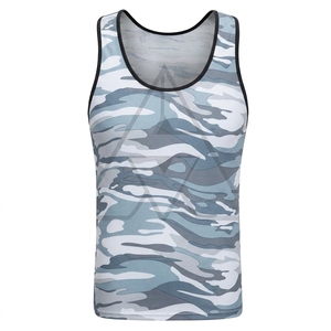 Solid Casual Washed 100% Cotton Mens Gym Bodybuilding Fitness Tank Top Quick Dry <b>Vest</b> Sport <b>Stringer</b> Sleeveless T-Shirt - Product Image 6