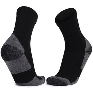 Custom Knitted Sports Designer Men's Letter Crew Dress <b>Socks</b> White Logo Spandex/<b>Polyester</b>/Cotton Anti-Foul Autumn Thick - Product Image 1