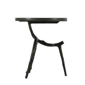 Oval Shape Top Aluminum Casted Side <b>Table</b> for <b>Living</b> <b>Room</b> <b>End</b> <b>Table</b> - Product Image 3