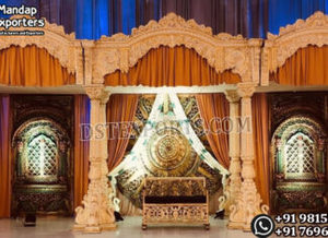 Scène de danse classique indienne élégante Arangetram USA, scène de réception de mariage de luxe style Bollywood, scène d'inspiration marocaine USA - Product Image 4