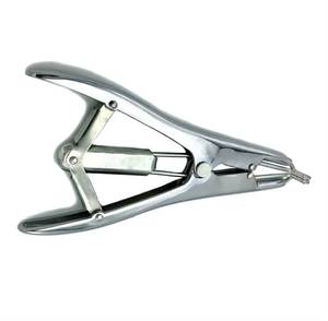 Pince applicatrice d'anneaux de castration réglable et réutilisable en acier inoxydable professionnel, instrument durable et sans saignement pour - Product Image 4