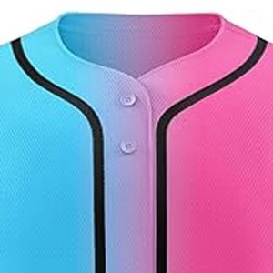 Camiseta de Béisbol Personalizada al Por Mayor, Precio Económico, Último Diseño de Camiseta de Béisbol para Venta en Línea - Product Image 3