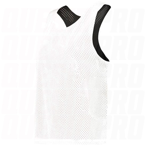 Custom Sublimation Women’s Mesh Reversible Pinnie Lightweight Training Vest Quick Dry Sleeveless <b>Sports</b> <b>Bib</b> Gym Workout Practice - Product Image 6