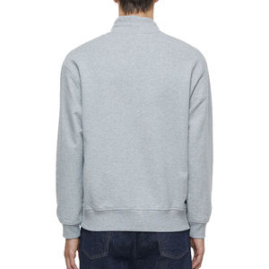 Sweat-shirt à capuche pour homme en molleton 100% coton, style demi-zip, brodé 3D en relief, marque privée, vente en gros, collection hiver - Product Image 6