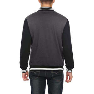 Best Selling Custom Wool Coated Front Reversible Stand Letterman <b>Bomber</b> <b>Varsity</b> <b>Jacket</b> Men <b>Women</b> Winter Waterproof Breathable - Product Image 2