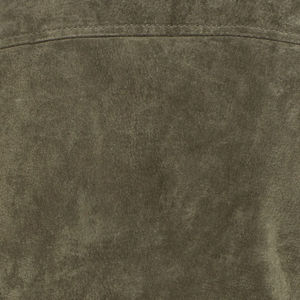 Olive Green <b>Suede</b> Moto <b>Jacket</b> Full Sleeve Turn-down Collar Zipper Closure Autumn Regular Fit Solid Color Women's <b>Jacket</b> - Product Image 5