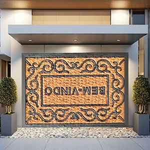 พรมเช็ดเท้ากันลื่นใยมะพร้าวสำหรับใช้ในบ้าน ขายดี ทนทาน ใช้งานได้นาน ซักล้างได้ ราคาถูก - Product Image 2