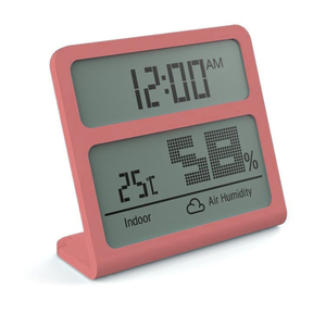 Thiết kế mới đa chức năng lớn LCD hiển thị nhiệt kế ẩm kế với đứng - Product Image 6